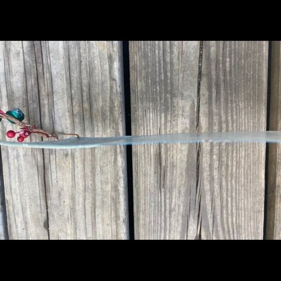 HAND PAINTED CHRISTMAS STOCKING METAL DECOR WALL ART - Picture 4 of 4